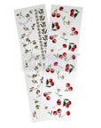 Daisy Cherry Delight luxe transfer