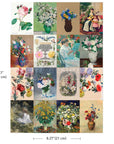 Floral Ambiance A4 transfer