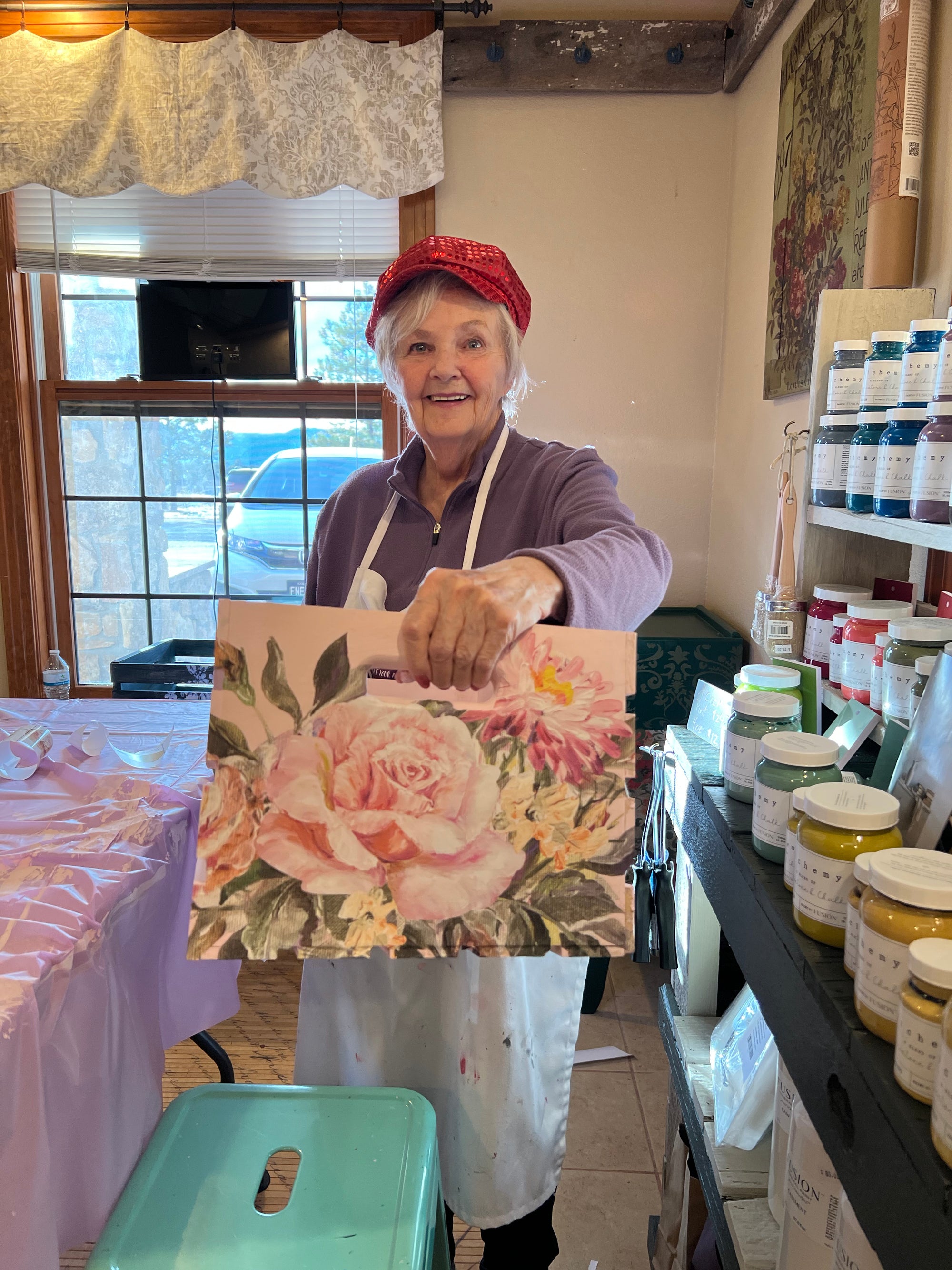 Wood crate transformation Feb. 7