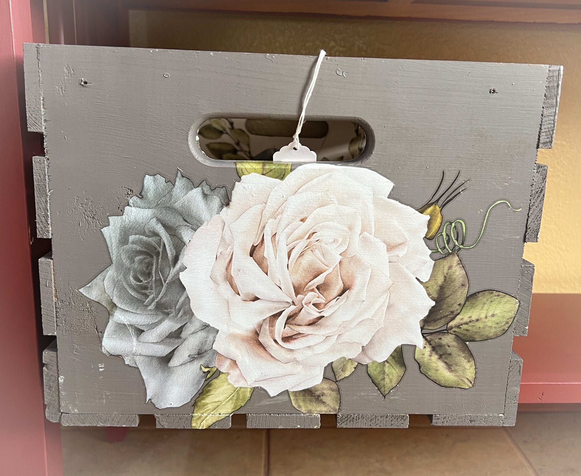 Wood crate transformation Feb. 7