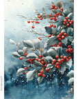 Frosted Boughs and Berries