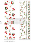 Daisy Cherry Delight luxe transfer