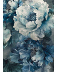 Sapphire Peony decoupage paper